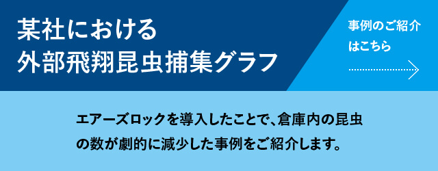 某社における 外部飛翔昆虫捕集グラフ